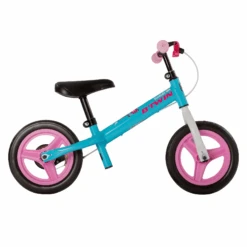 Draisienne Enfant Reconditionnée – 10 POUCES RUNRIDE 500 BLEU ET ROSE