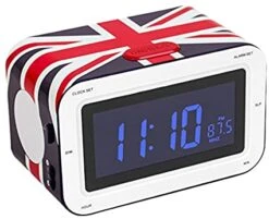 RADIO REVEIL BIGBEN RR30GB (DECO DRAP ANGLAIS)