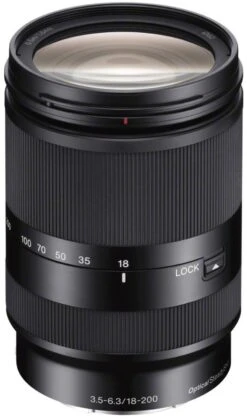 OBJECTIF SONY SEL18200LE