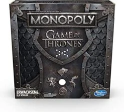 JEU DE SOCIETE HASBRO MONOPOLY GAME OF THRONES