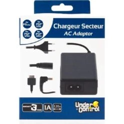 CHARGEUR SECTEUR PSP/PSVITA VITA UNDER CONTROL 1511