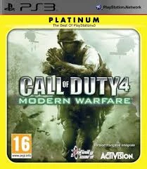 JEU PS3 CALL OF DUTY 4: MODERN WARFARE PLATINUM