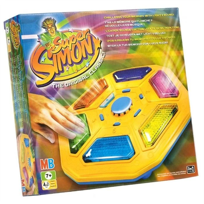JEU DE SOCIETE MB SUPER SIMON 1 JEU DE SOCIETE MB SUPER SIMON