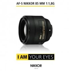 OBJECTIF NIKON AF-S 85MM 1:1.8G