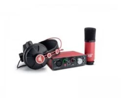 KIT FOCUSRITE SCARLETT SOLO STUDIO PACK
