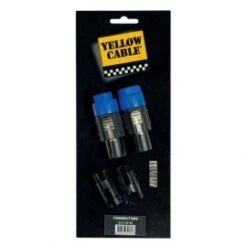 CABLE MUSIQUE YELLOW CABLE CONNECTORS ECO SP-M
