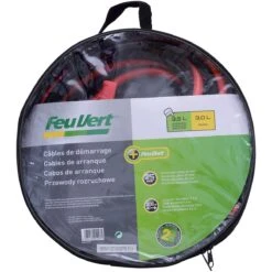 CABLES DEMARRAGE 25MM FEUVERT CABLES DE DEMARAGE
